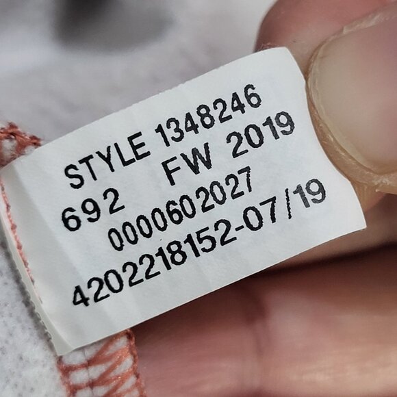 Under Armour Womens Med Fleece Chenille logo Hoodie Fractal Pink Light Heather - Picture 9 of 9